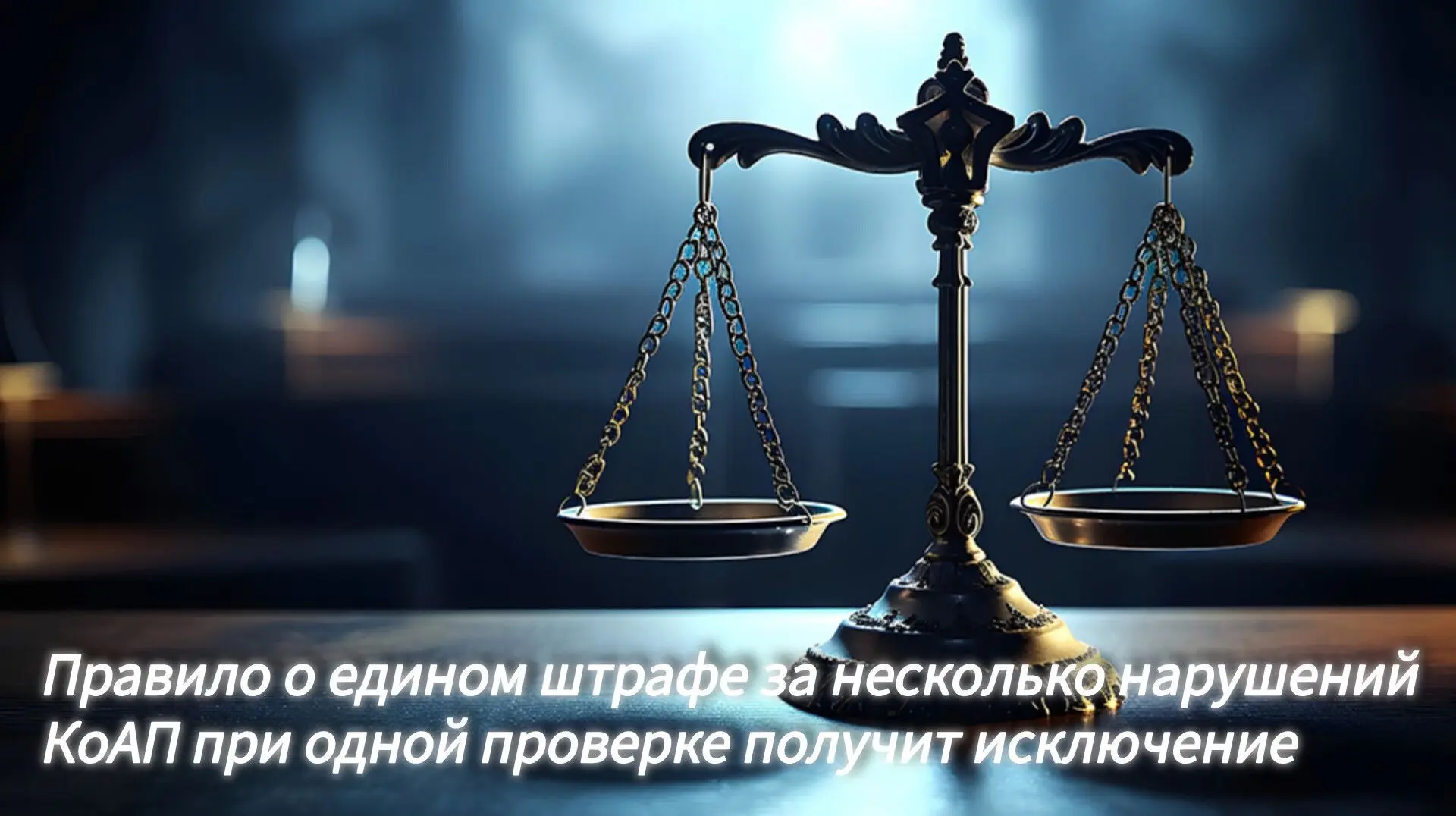 ℹПравило о едином штрафе за несколько нарушений КоАП при одной проверке получит исключения