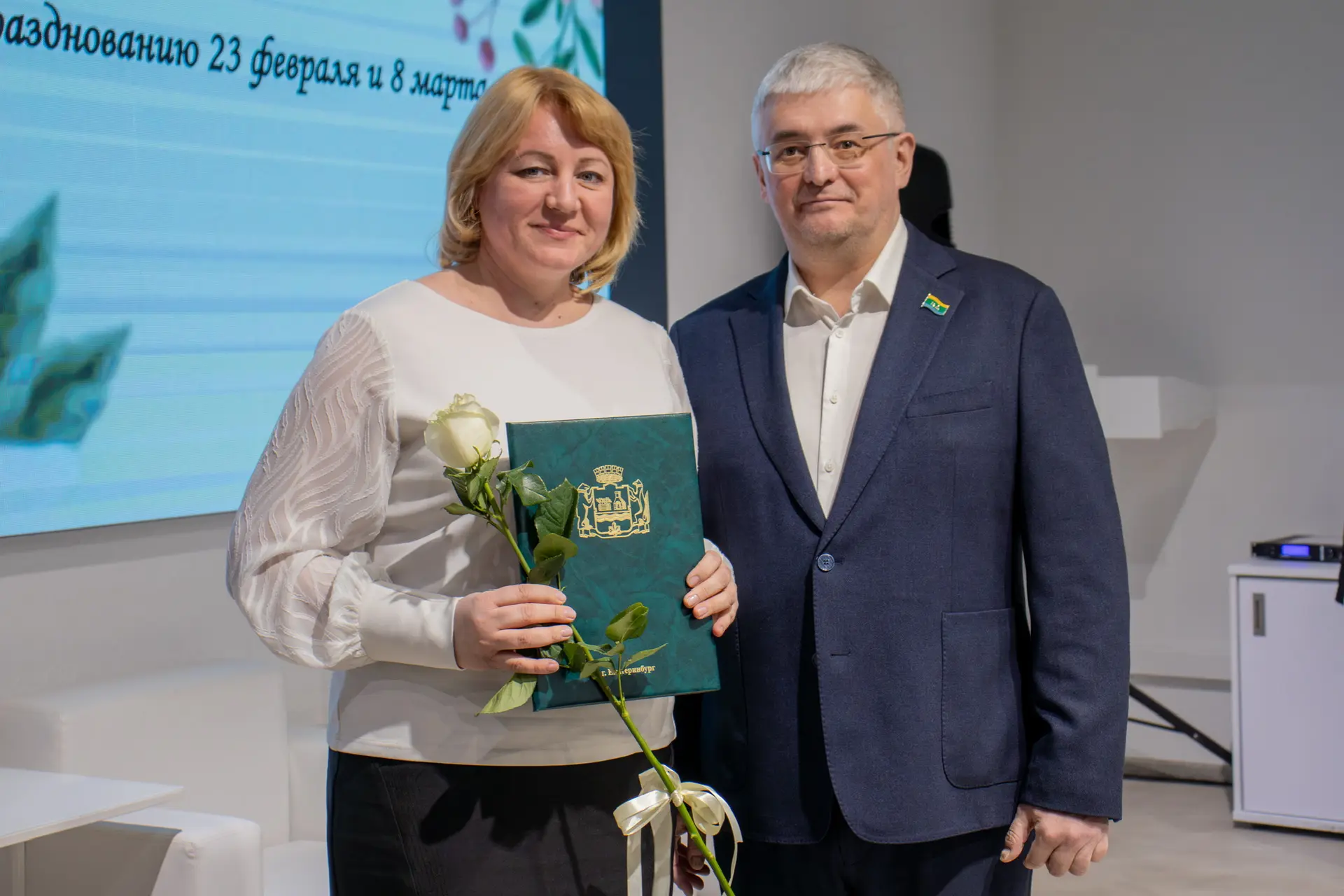 💐6 марта в штабе общественной поддержки партии "Единая Россия" состоялась торжественная церемония на