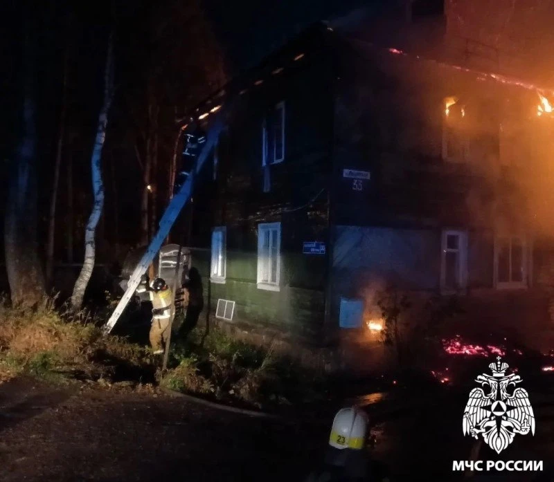 На пожаре в Коми погиб человек