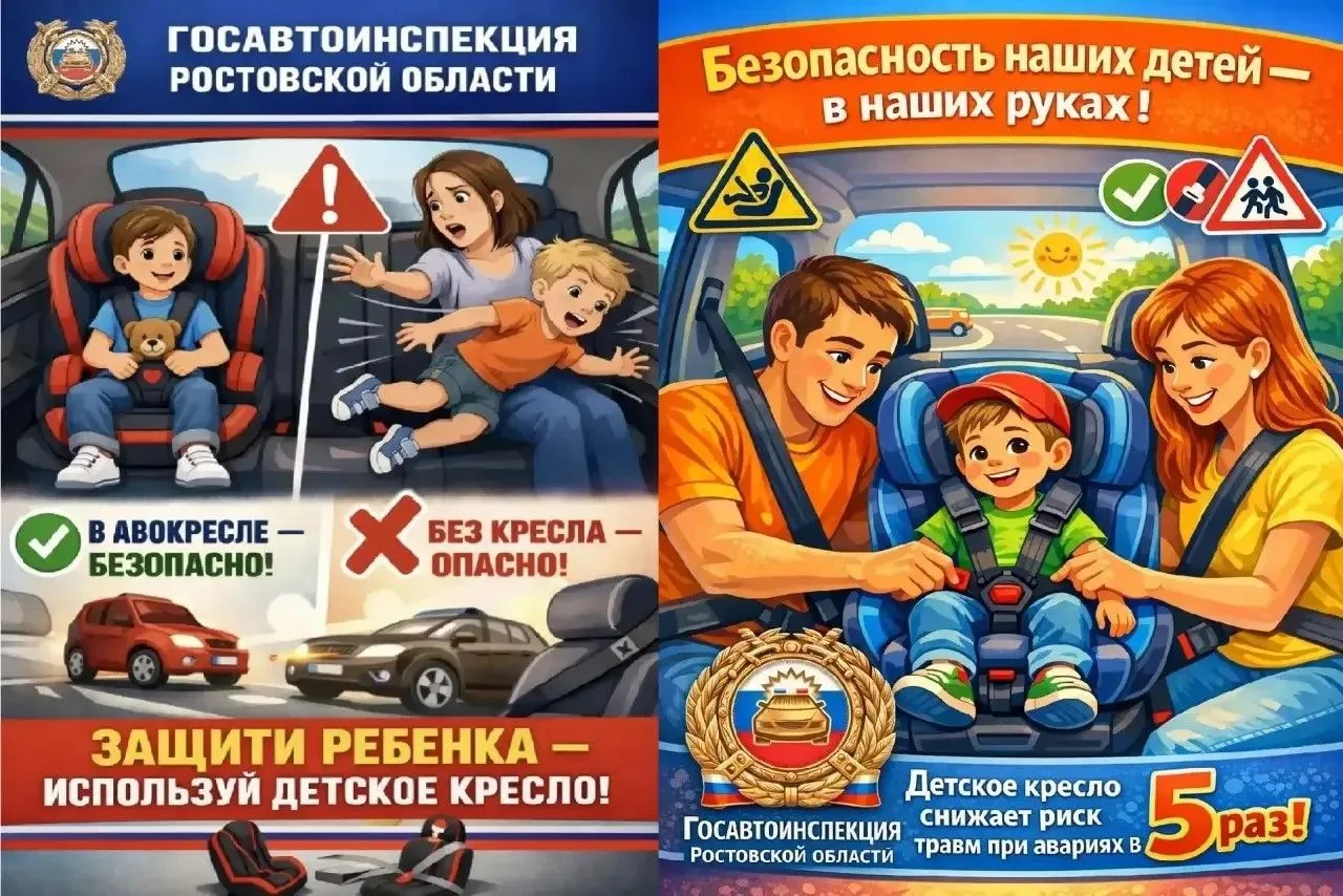 Дети в автомобиле — самая уязвимая категория пассажиров. При резком торможении или ДТП ...