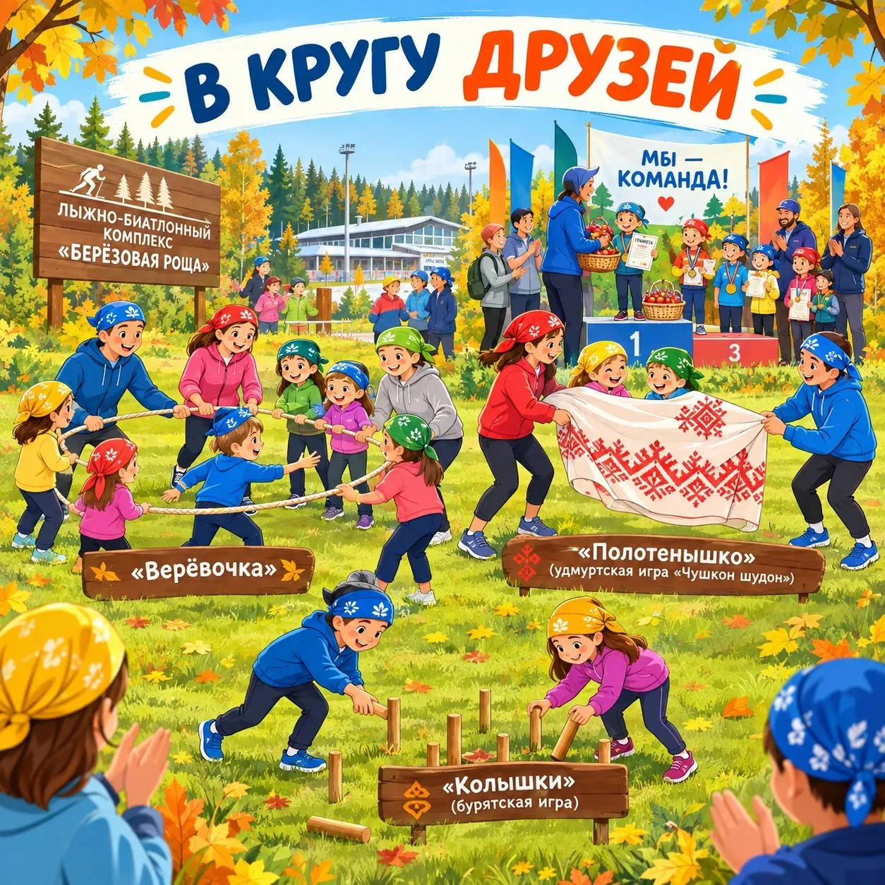 🏕️ «В кругу друзей»: как группа №9 покорила «Юных туристов»