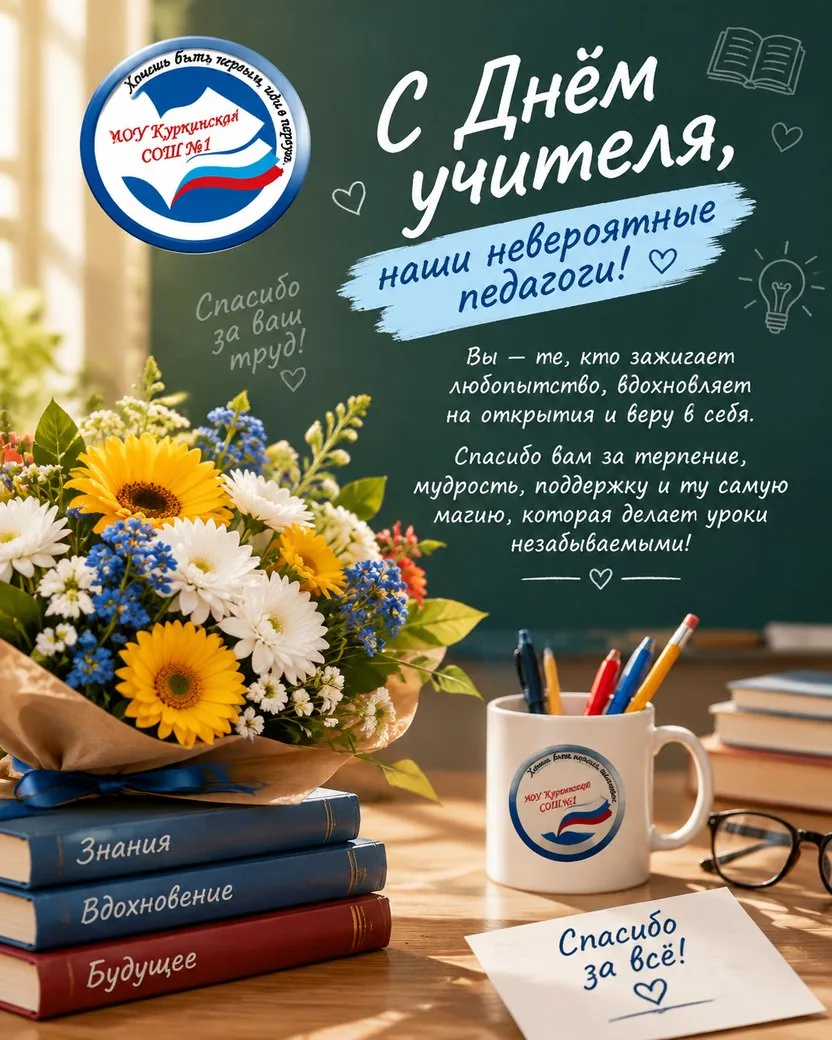 С Днём учителя, наши невероятные педагоги!