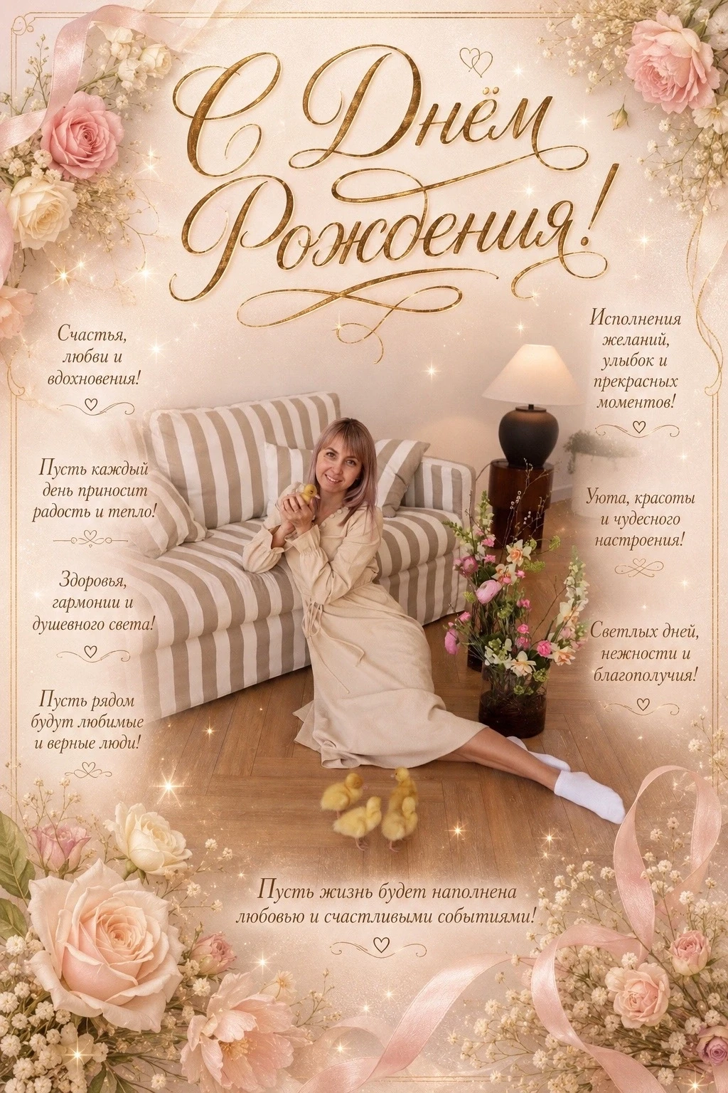 🎉 Поздравляем с днём рождения учителя начальных классов МБОУ СОШ № 15 Недзелюк Кристин...