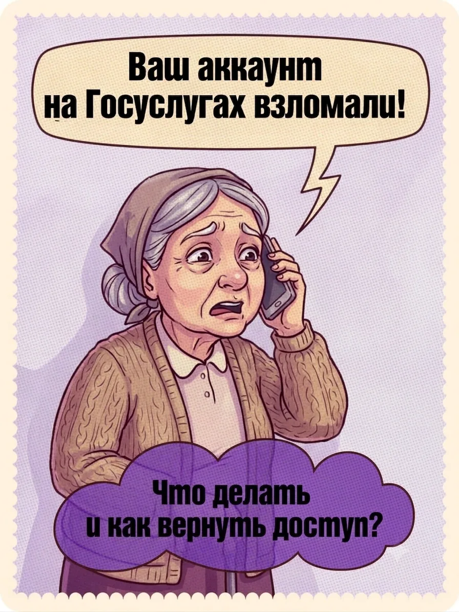 Взломали Госуслуги?