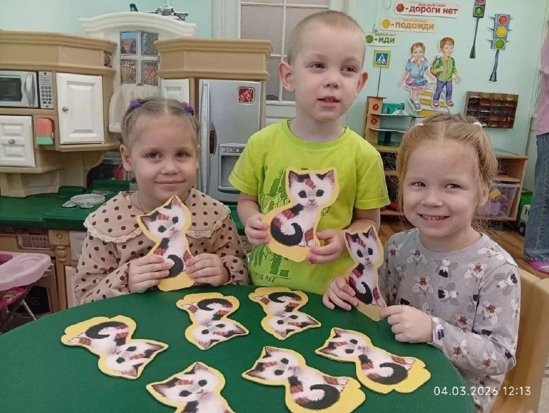 🐱 Мур-мур-мур: как дошколята отмечали День кошек!  В дошкольных отделениях было особенно уютно — мы 