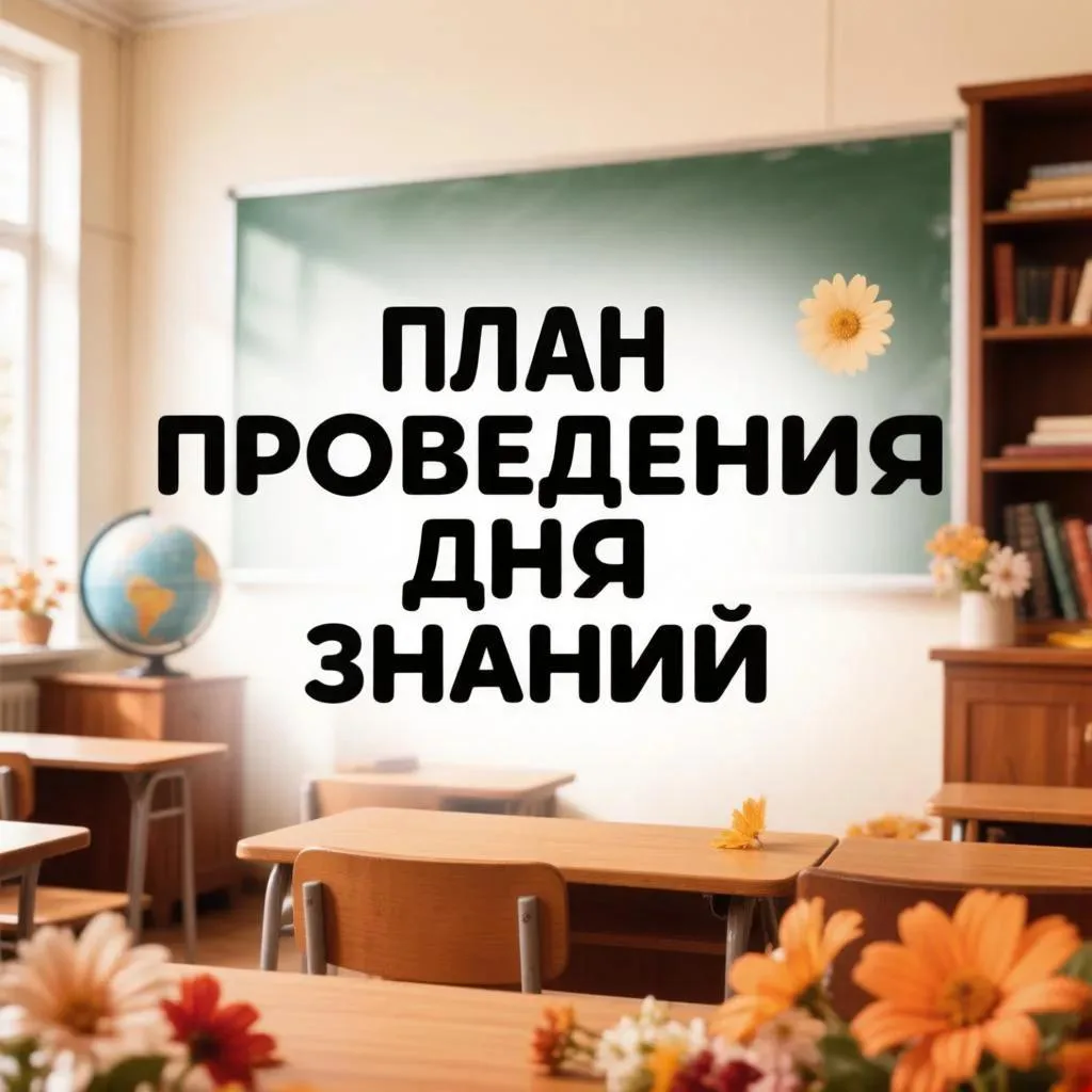План проведения Дня Знаний 1 сентября 2026 года в МБОУ СОШ№3 им.Г.В.Зимина г.Калуги