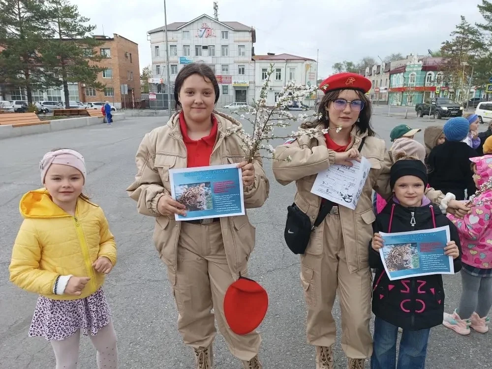 🐾 Спасем леопарда вместе!  В старшей группе №18 прошла важная экологическая акция, приуроченная к Дн