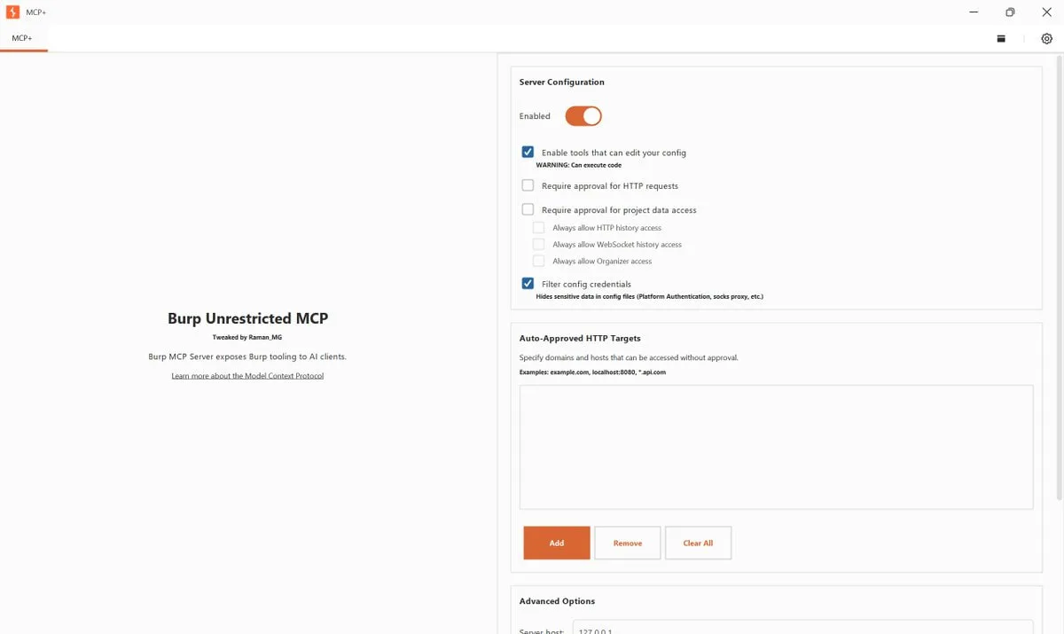 Burp-MCP-Unrestricted: что же в нём действительно unrestricted

Появился Burp-MCP-Unrestricted — нео
