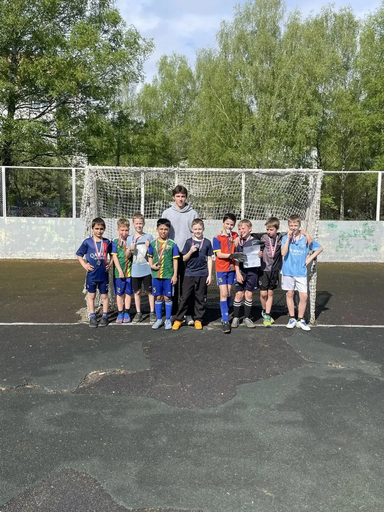 ⚽️Сегодня, 12 мая, сборная команда нашей школы заняла 2 место в первенстве Советского р...
