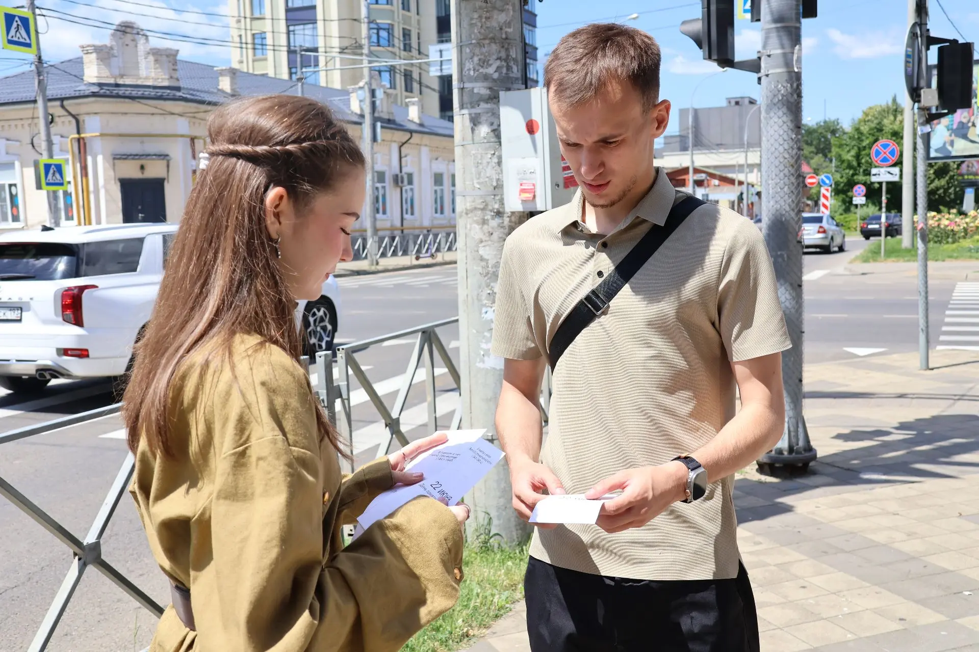 Сегодня в главном корпусе университета обучающиеся социально-гуманитарного факультета провели для ст