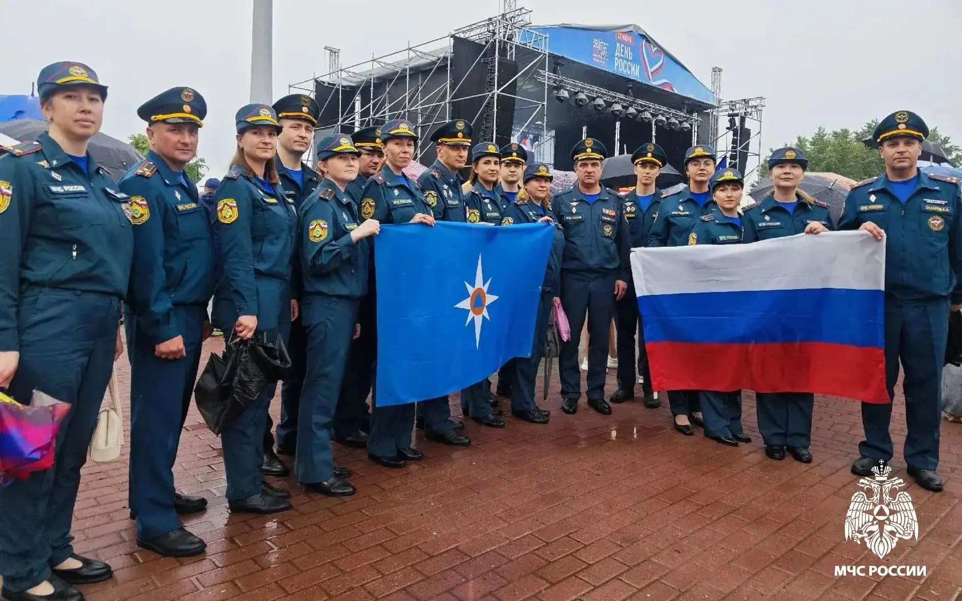 👨‍🚒Томские спасатели приняли участие в праздничном мероприятии, посвященном Дню России
 
🇷🇺Сегод
