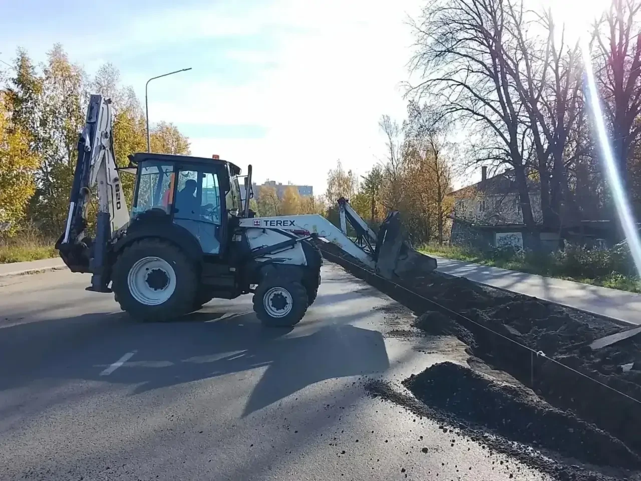 Петрозаводск продолжает обновлять тротуары: где сейчас идут работы