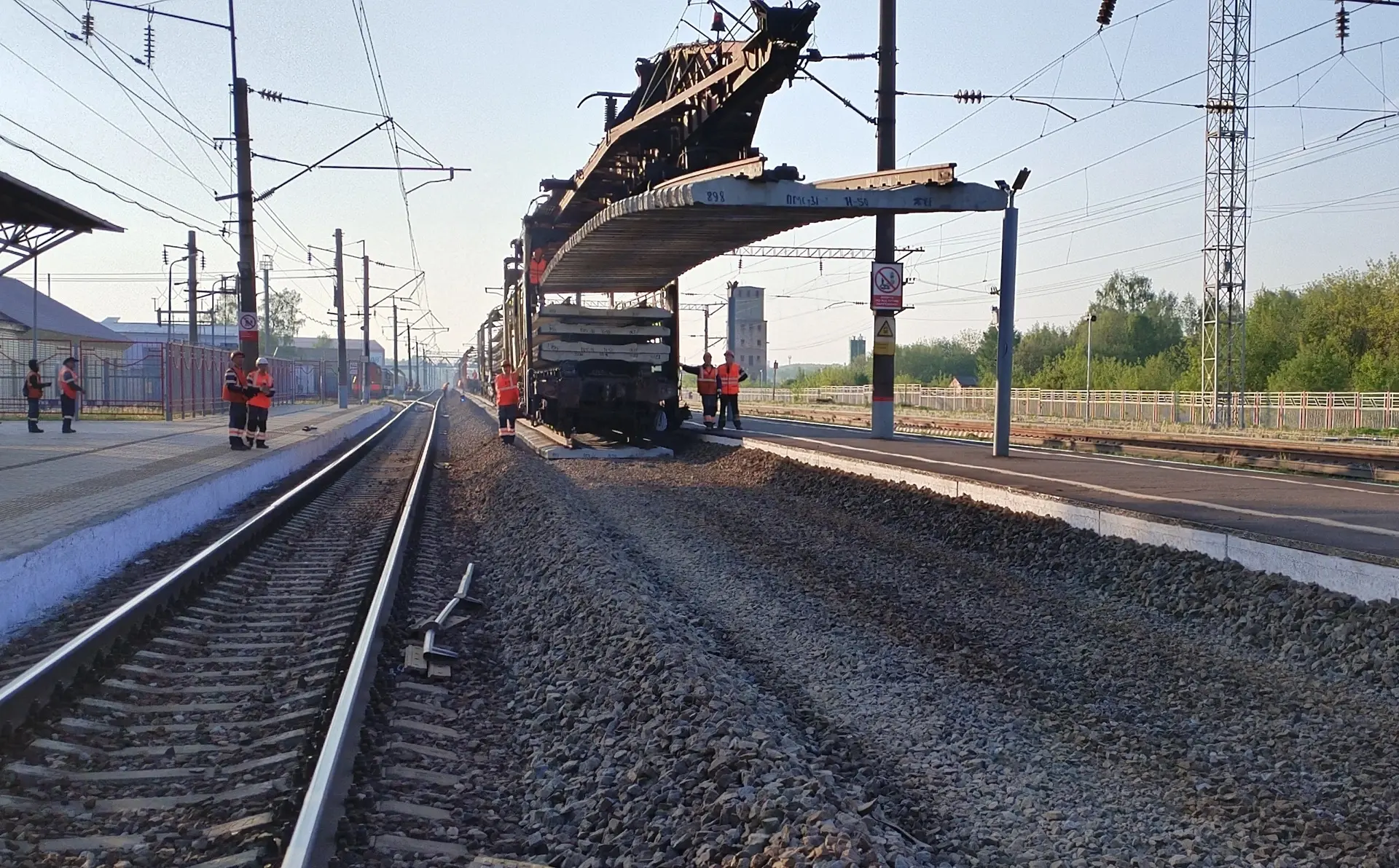 В Кировской области железнодорожники продолжают укладку «бархатного пути»