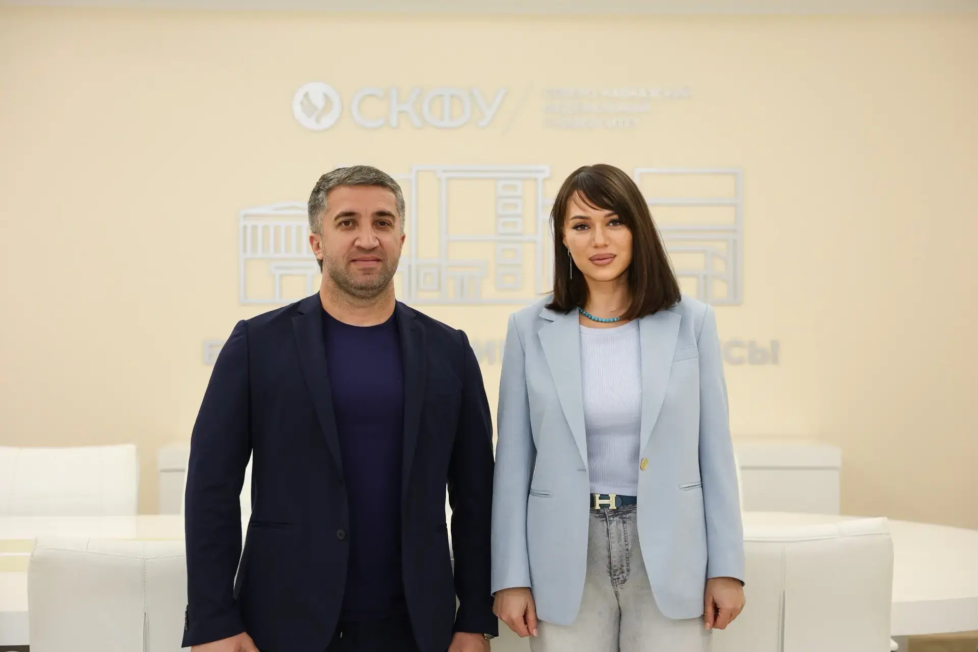 Сегодня в СКФУ прошла встреча участников программы «Кадровый резерв» и руководителя Упр...