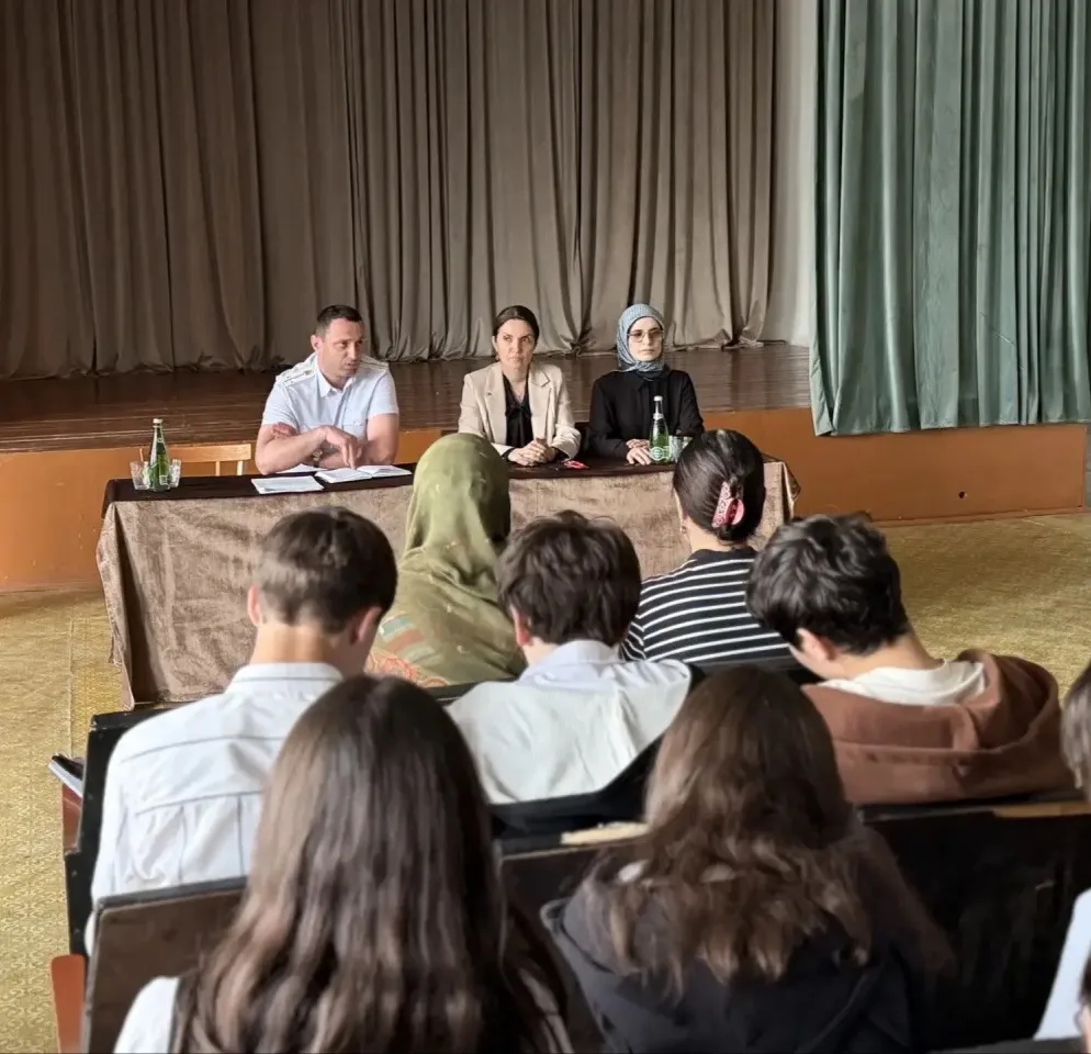 В школе прошла профилактическая беседа на тему : «Недопустимость управления  транспортным средством 