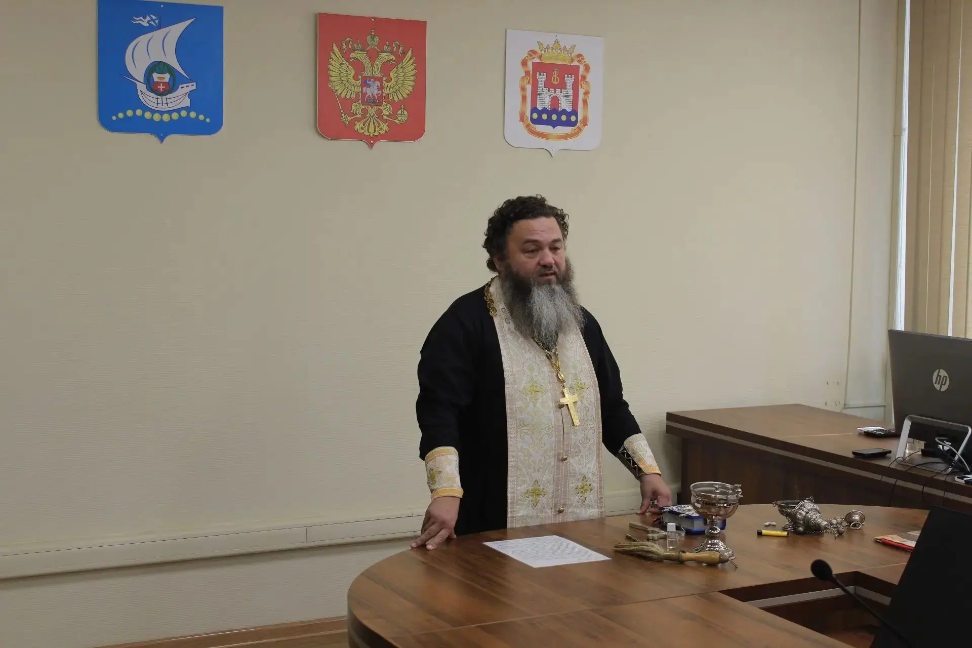 📹Военное следственное управление СК России по Балтийскому флоту посетил православный с...