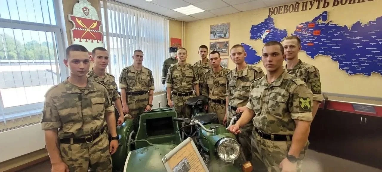 Экскурсия для новоприбывших в войсковой части 6771!