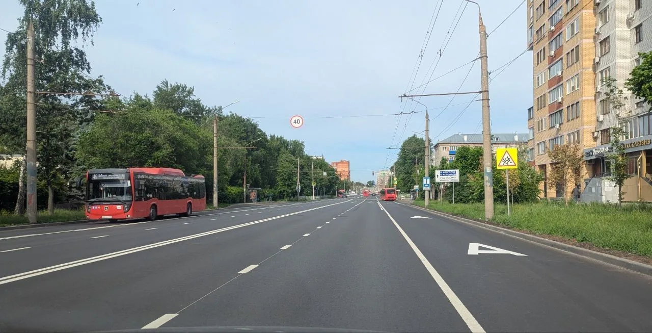 В столице республики завершены работы по ремонту ул.Восстания (участок от ул.Васильченк...