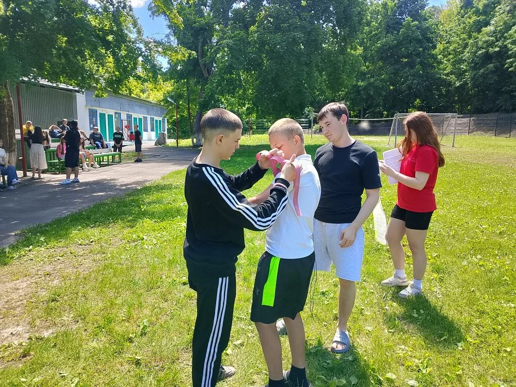 🚒 Третий тематический день в нашем лагере — «День безопасности»!