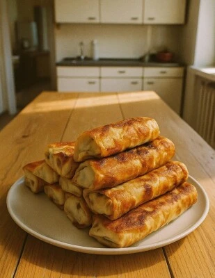 ХРУСТЯЩИЕ ТРУБОЧКИ из ЛАВАША с СЫРОМ 🔥🧀 — закуска, от которой невозможно оторваться!