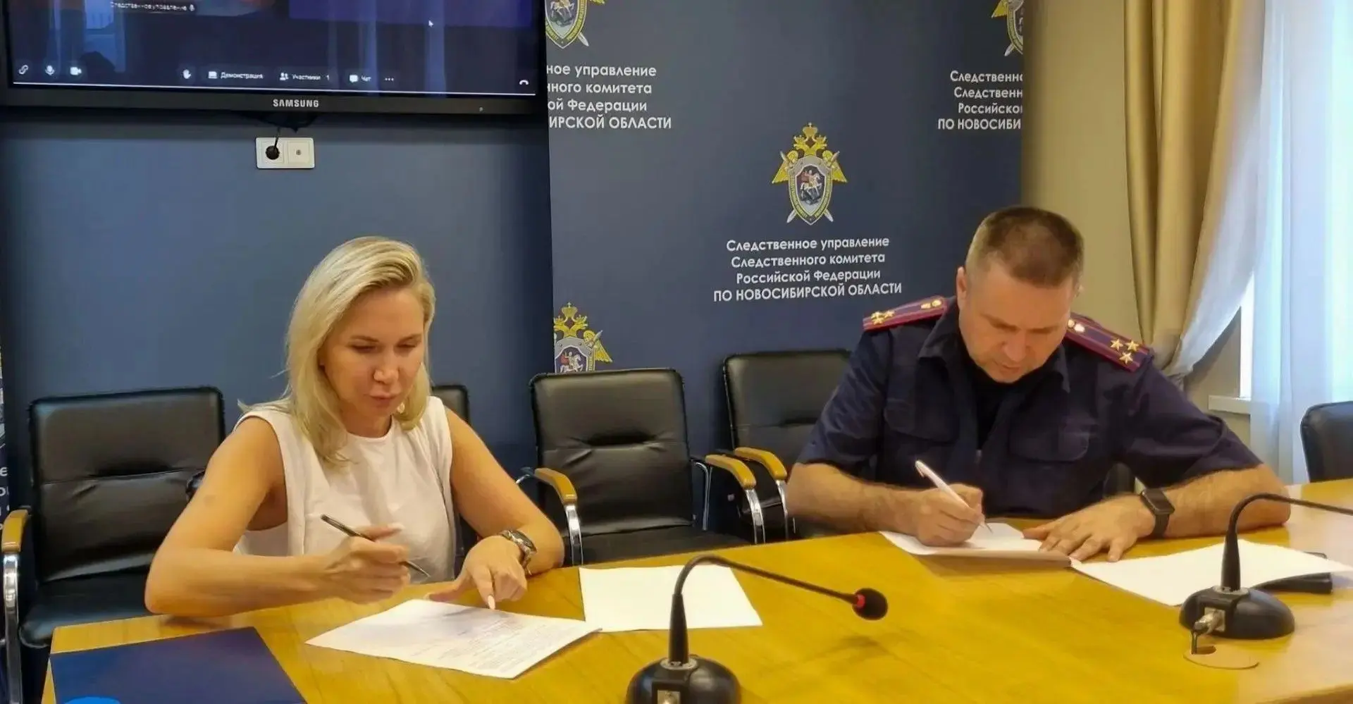 Исполняющий обязанности руководителя следственного управления заключил соглашение с общ...