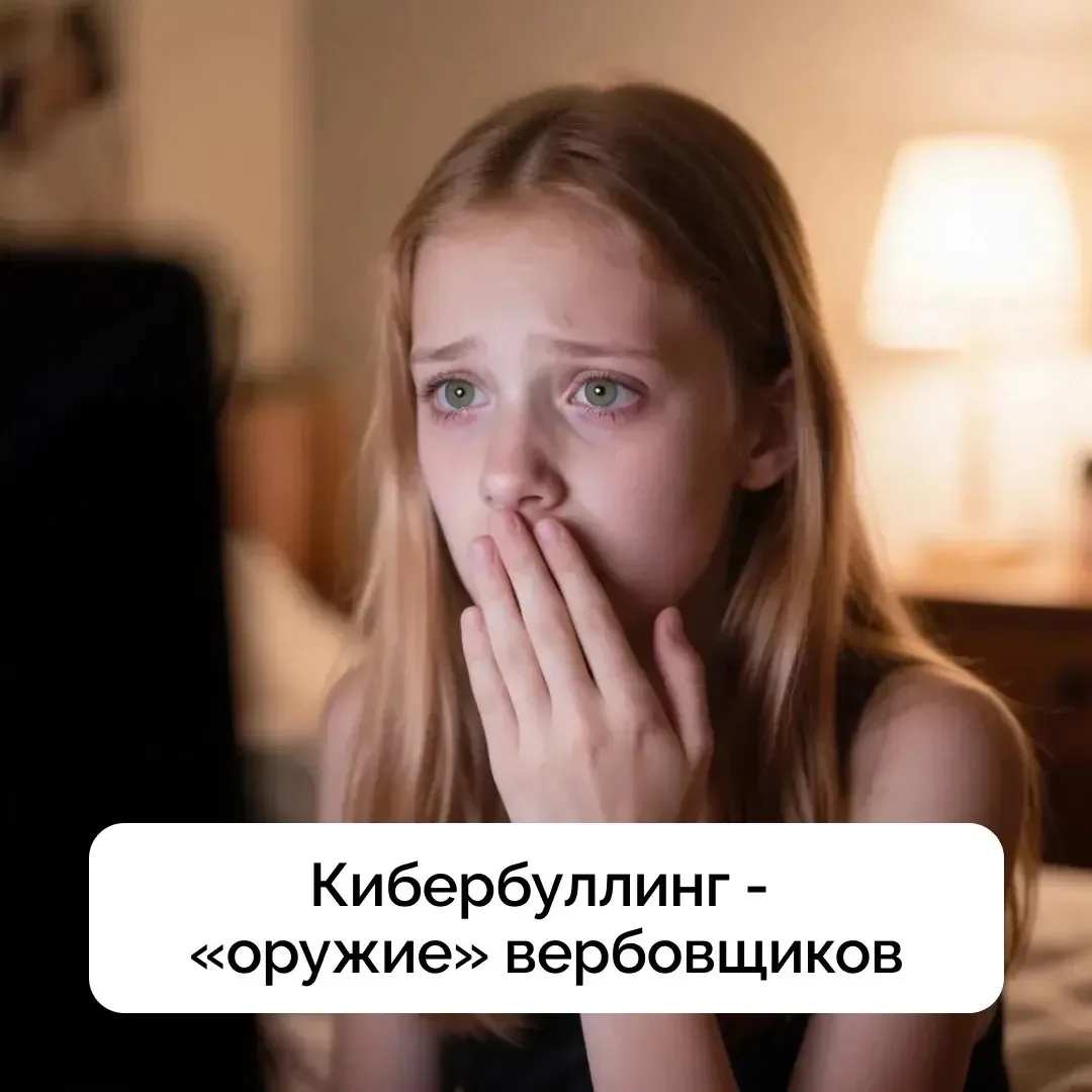 📱 Кибербуллинг – это не «просто обидеть» в сети, а довести до уязвимости. Именно так вербовщики нач