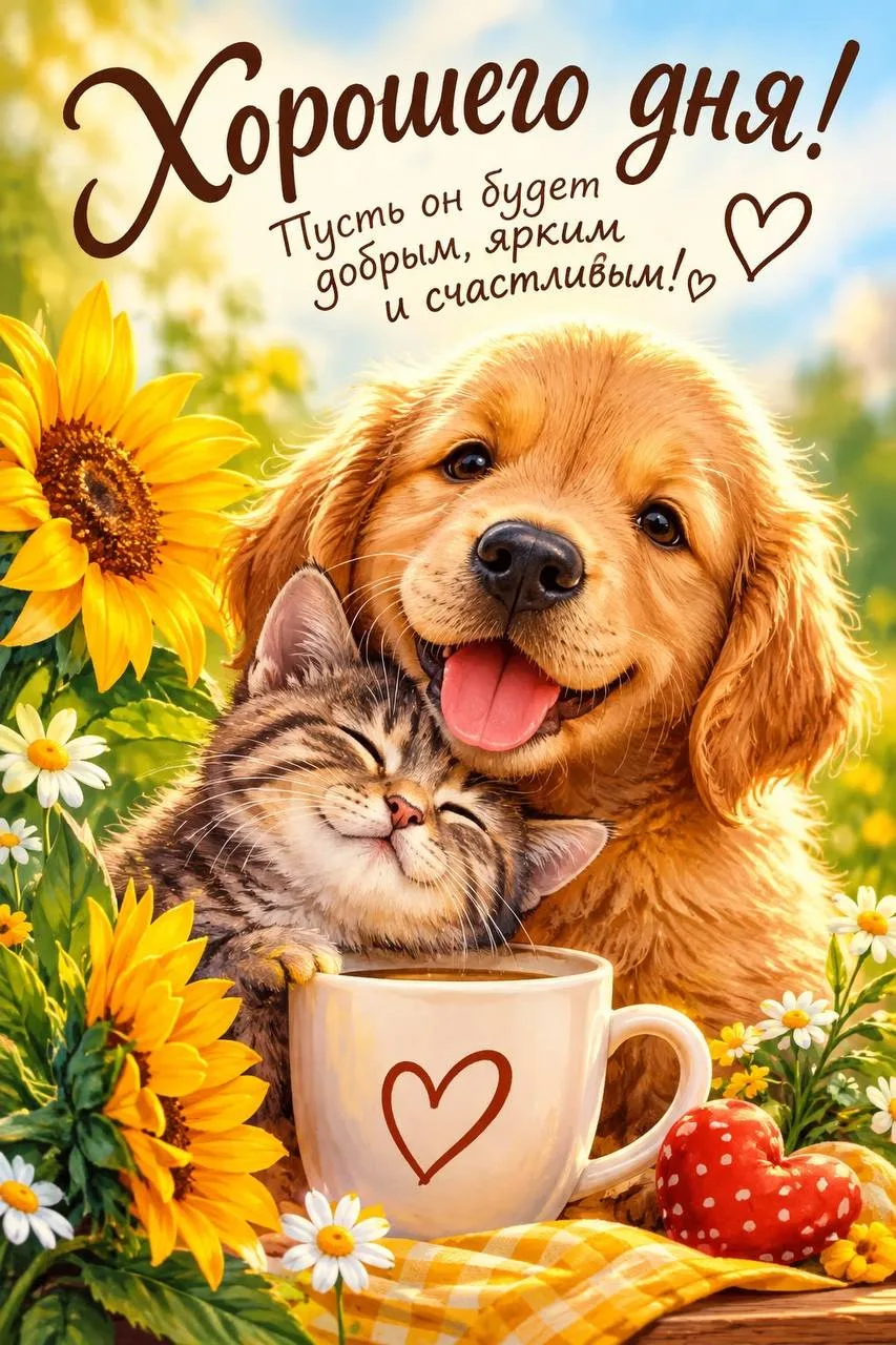 Тёплые открытки • Подпишись
