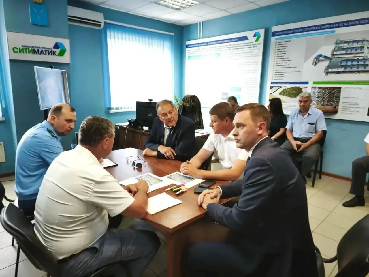 По поручению губернатора области Романа Бусаргина вместе с заместителями председателя п...