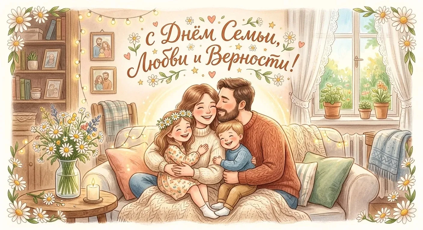 🌼 С Днём семьи, любви и верности! 

Дорогие родители наших замечательных малышей!

От всего сердца 