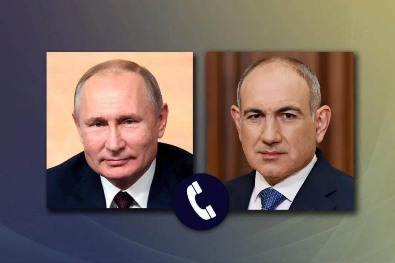 🇷🇺🇦🇲 По инициативе армянской стороны состоялся телефонный разговор Президента России Владимира П
