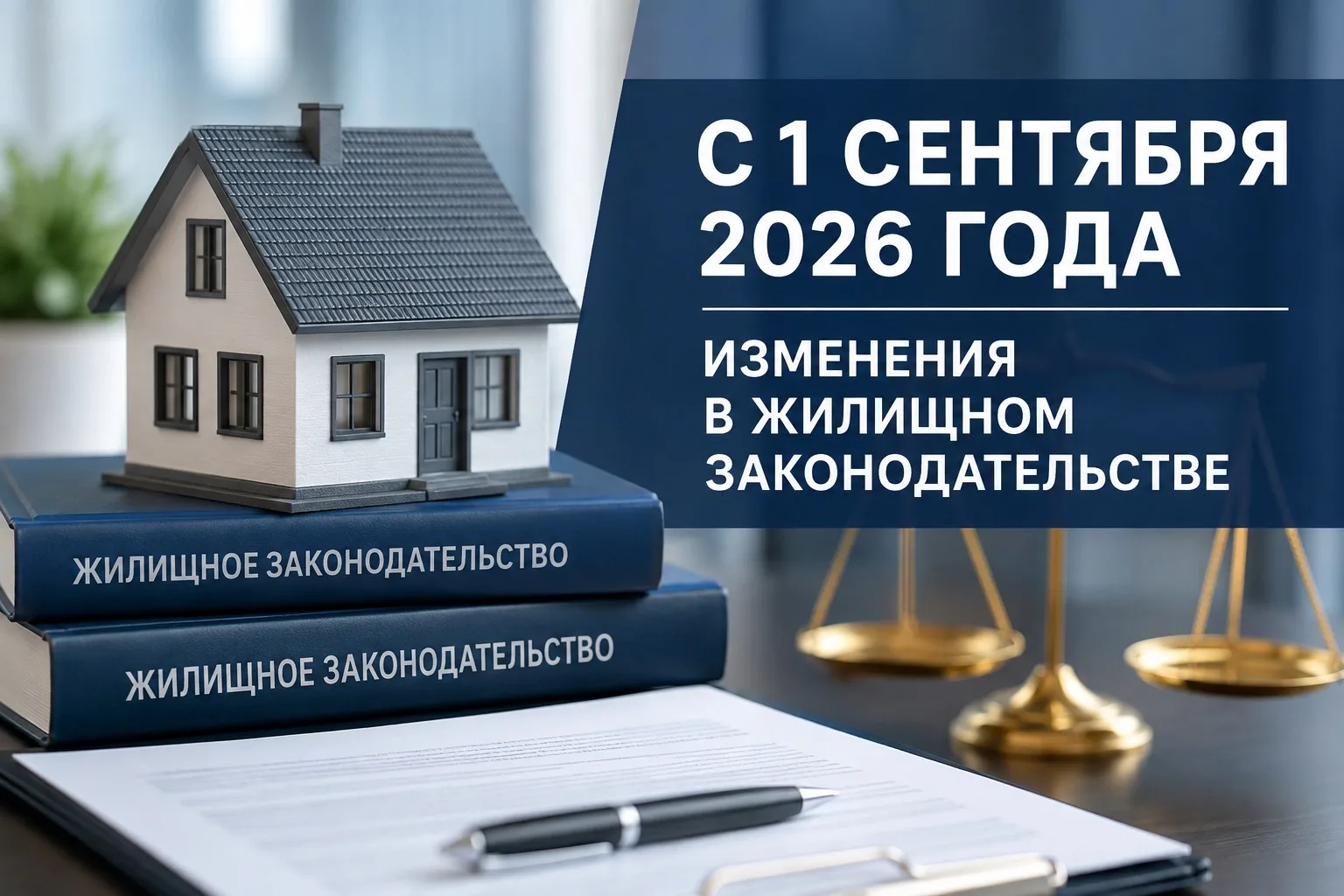 С 1 сентября 2026 года вступил в силу ряд изменений в жилищном законодательстве Российс...