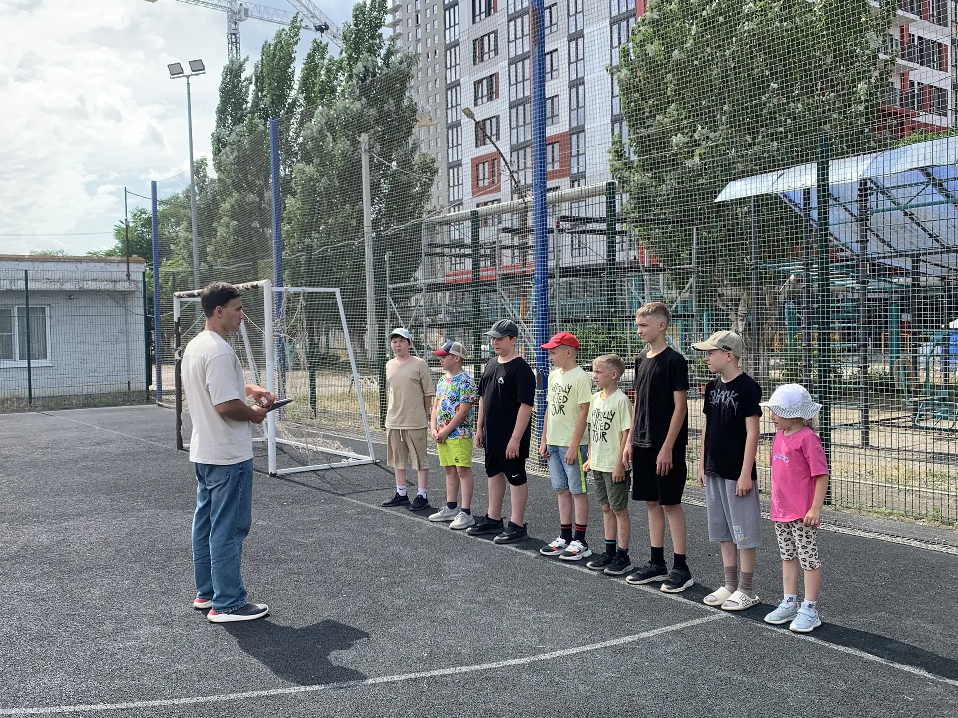 В нашей спортивной школе прошли очередные вступительные испытания для кандидатов. Свои силы, выносли