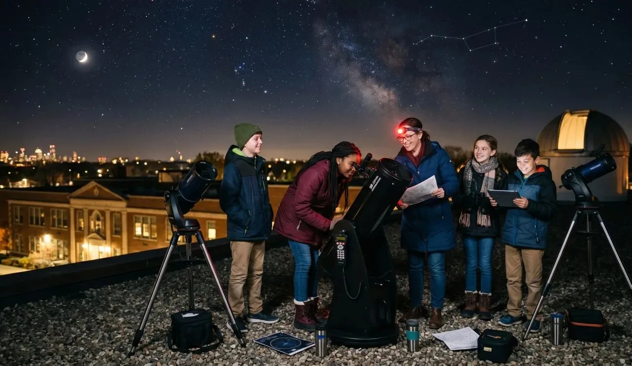 В школах появятся телескопы и ночные уроки? 🔭