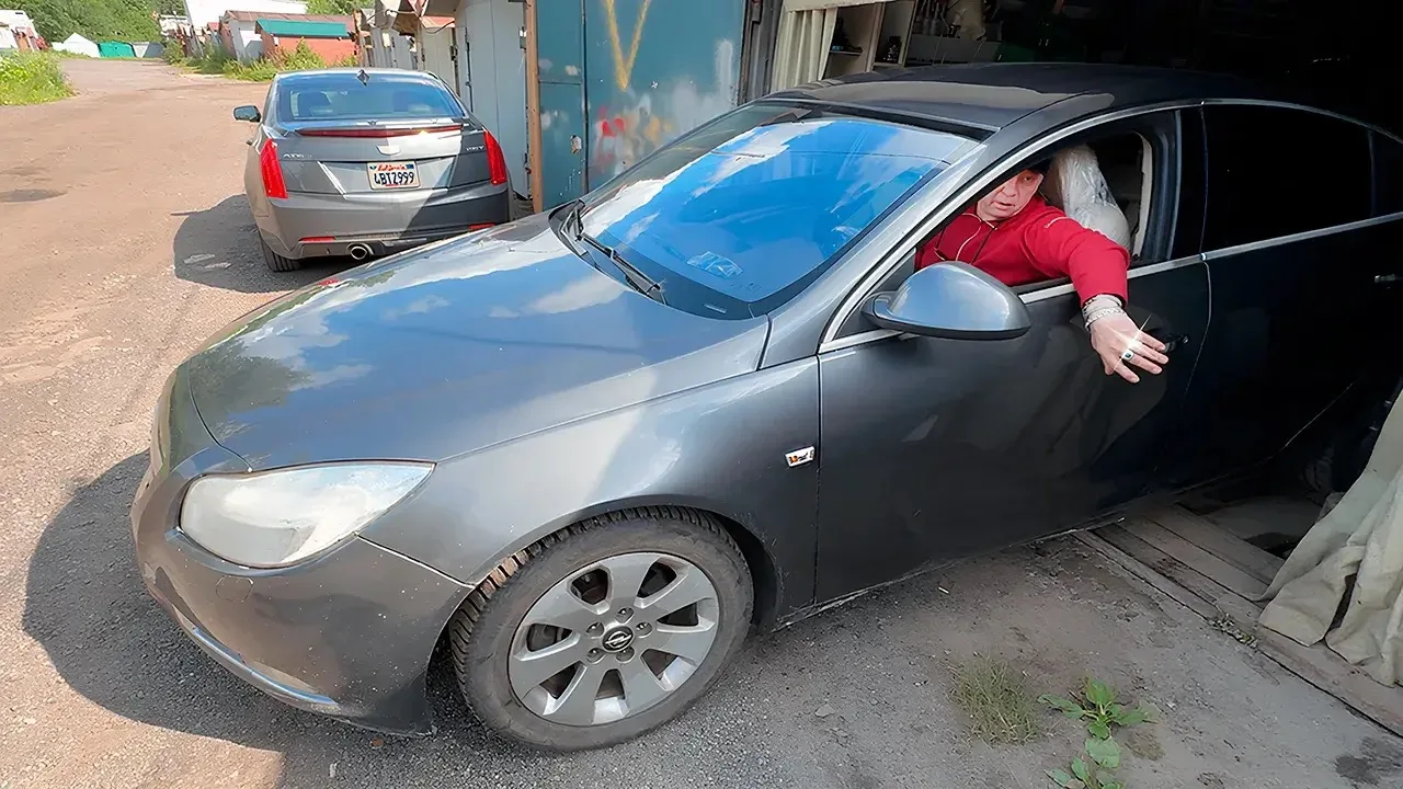 В рамках выездной диагностики проблемный Опель.