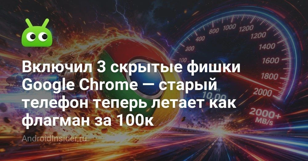 Как ускорить Chrome на Android и сделать браузер заметно шустрее

Мы привыкли считать, что Chrome на
