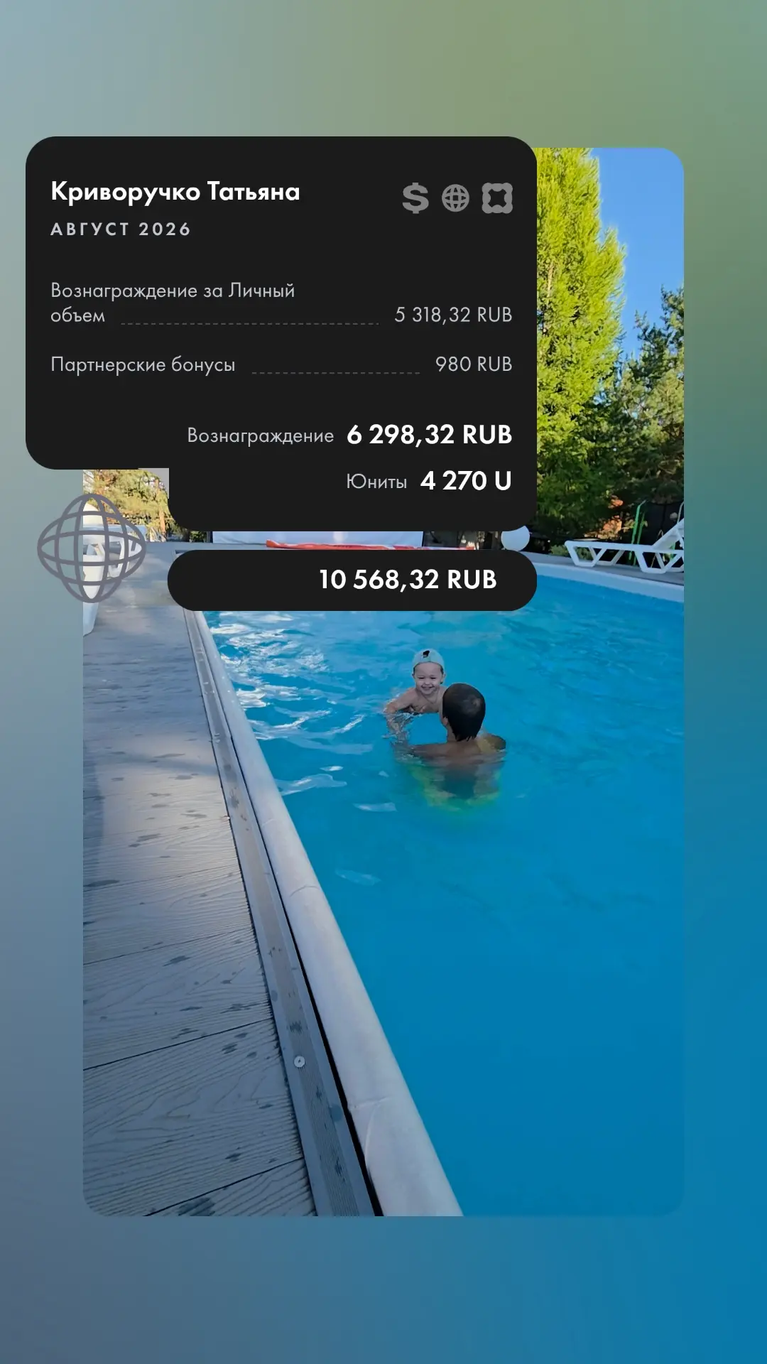 В августе было чуть больше, но и активности моей было больше.
