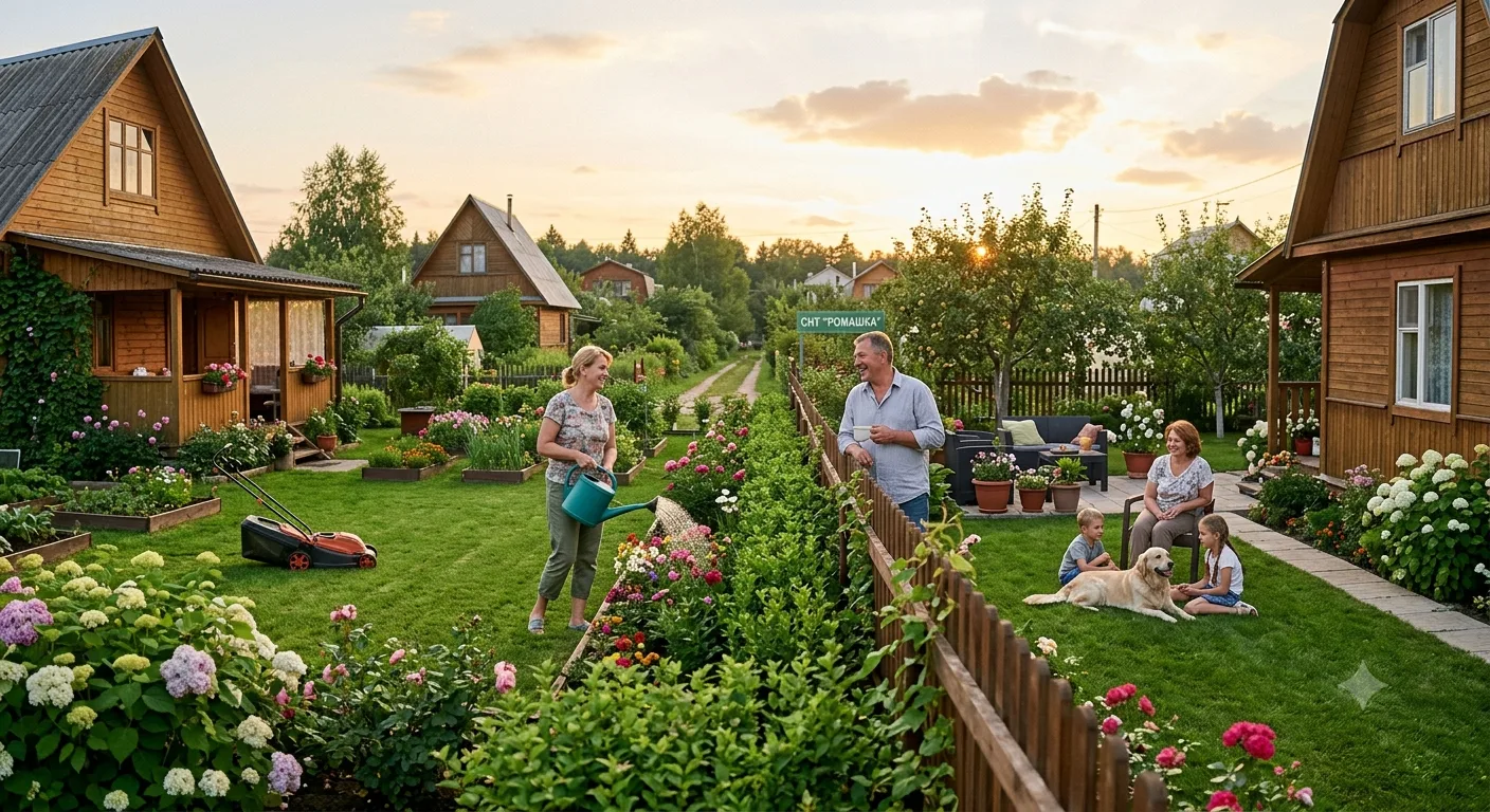 🏡 Дачный этикет: как сохранить добрососедские отношения в СНТ?

Дачный участок — это место отдыха, 