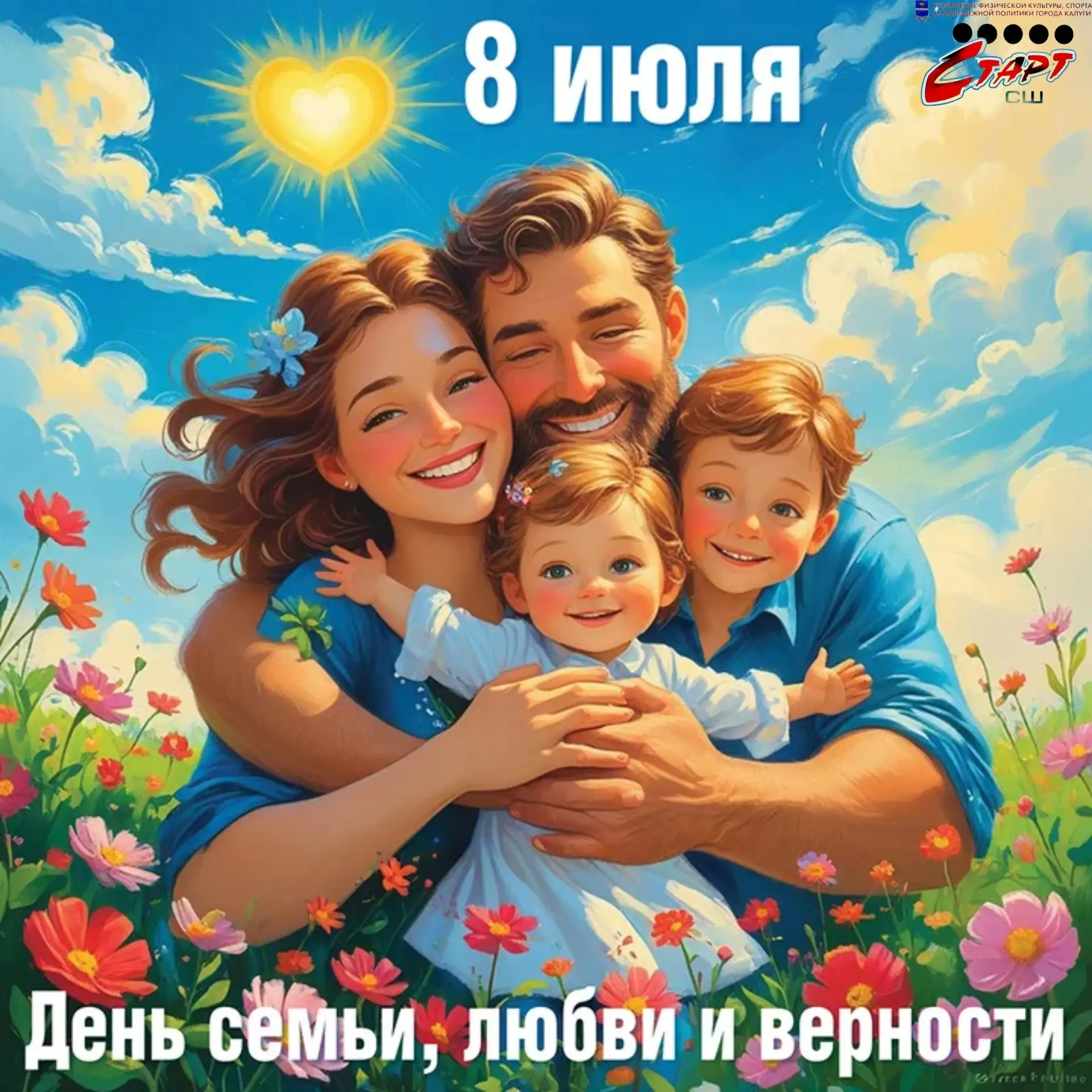 ❤️ Семья + Спорт = Наша формула счастья!

В День семьи, любви и верности мы хотим сказать спасибо са