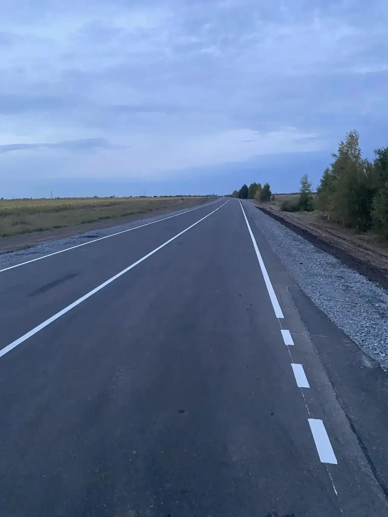 Дорогу между Наваринкой и Гумбейкой открыли после капремонта
