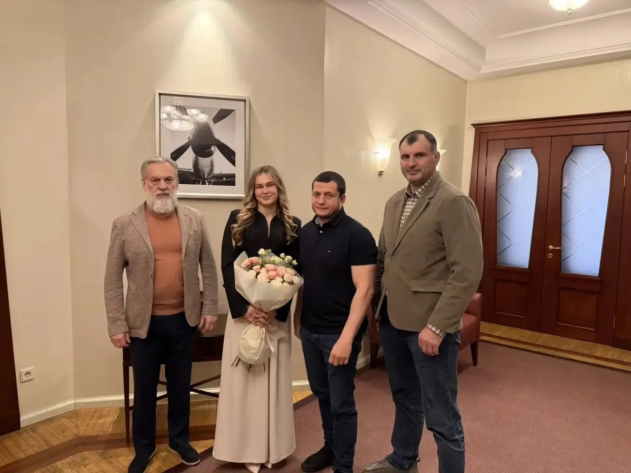 НАГРАЖДЕНИЕ ЧЕМПИОНКИ