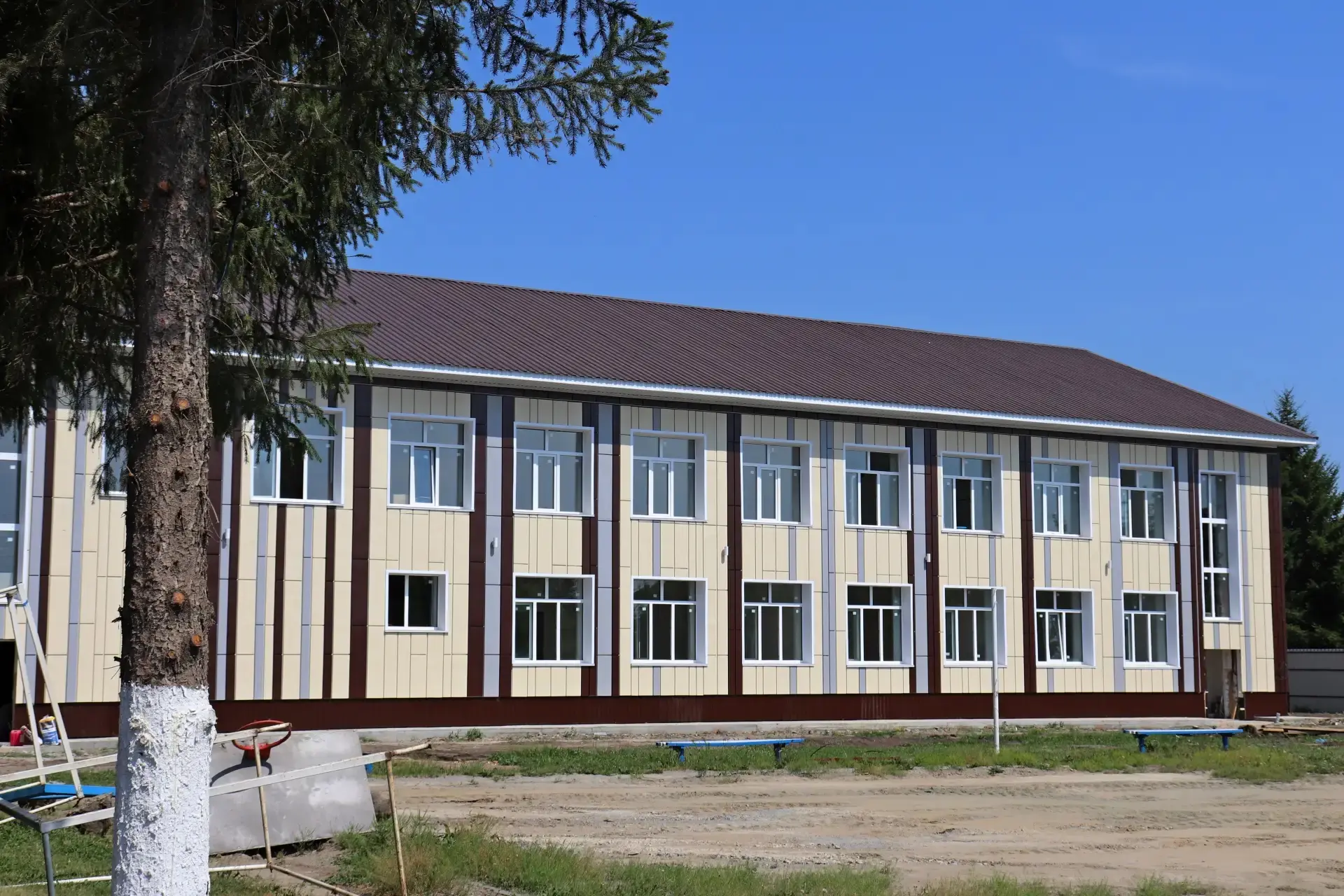 🏫 В Маслянино к новому учебному году завершат капитальный ремонт школы № 4 в рамках на...
