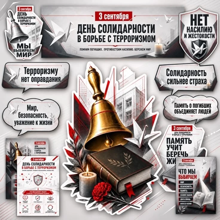 🕯️Сегодня в школе прошёл Час памяти «Прерванный урок»...