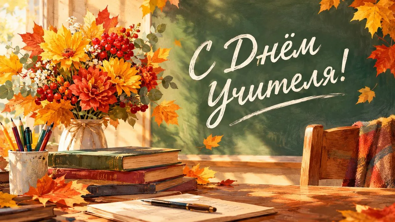 С ДНЕМ УЧИТЕЛЯ!🎉