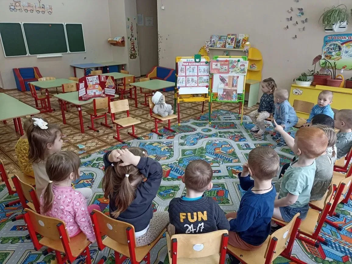 Проведение Всероссийского открытого урока по культуре безопасности в детском саду