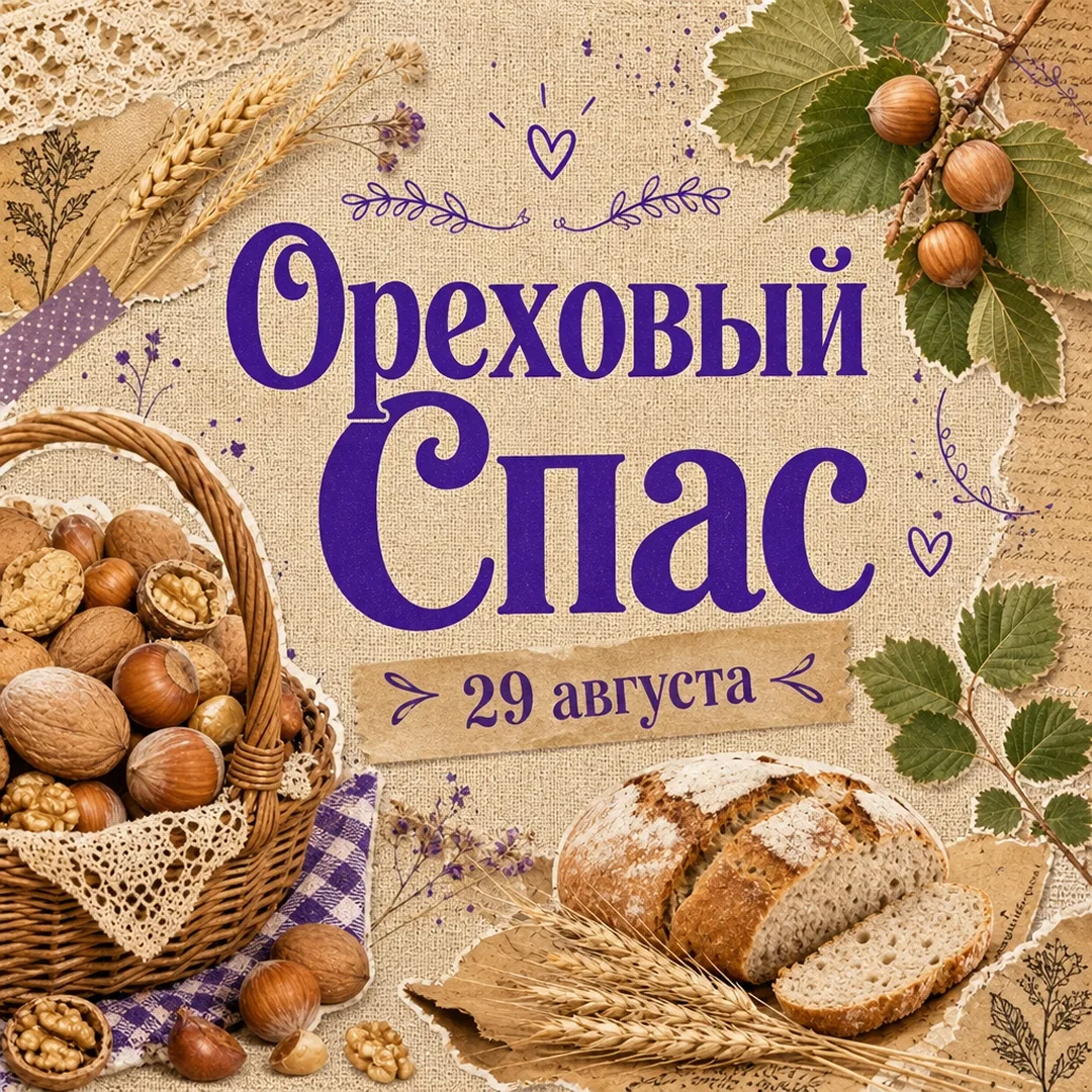 29 августа — Ореховый Спас! 🌰