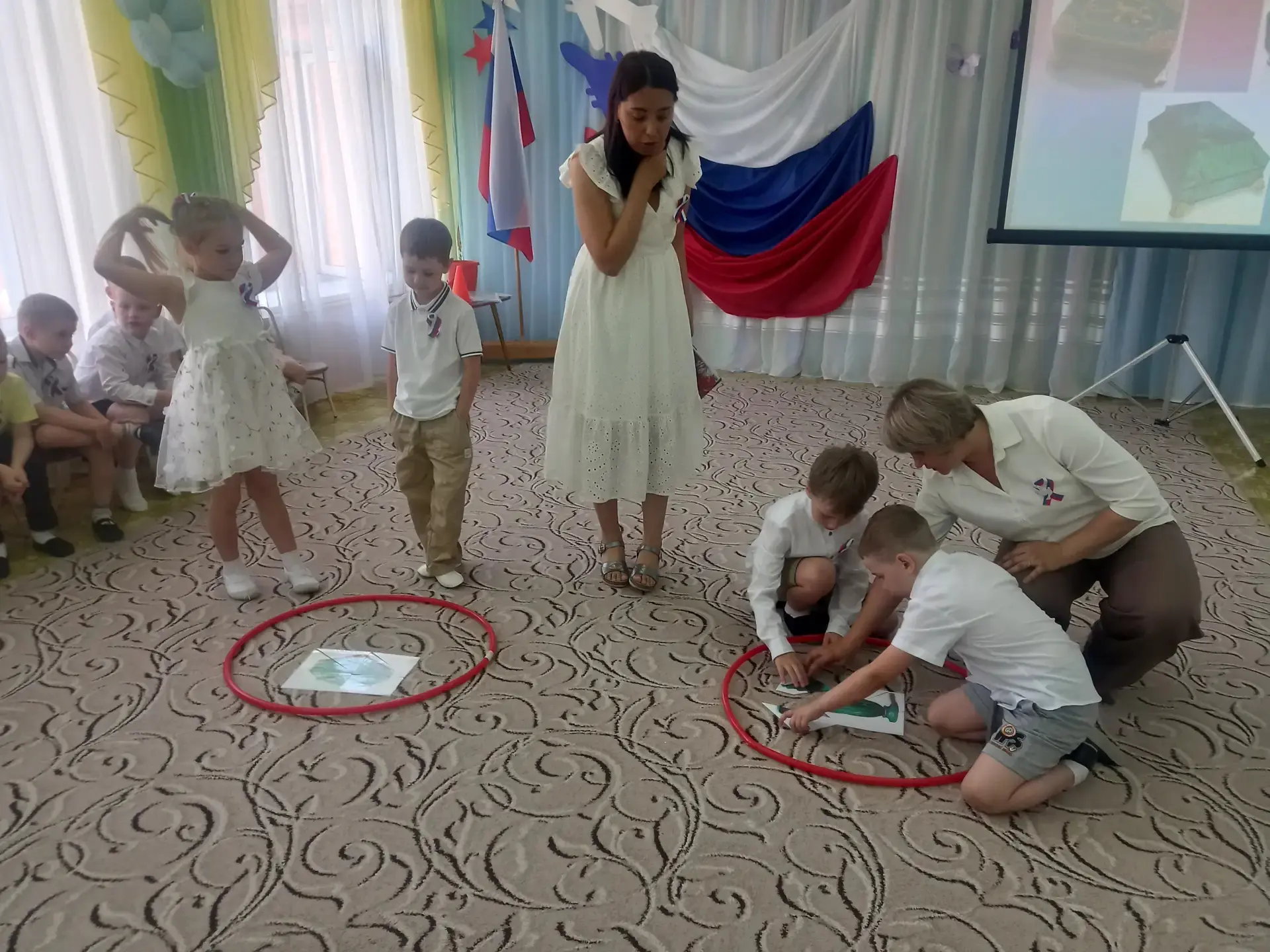 Для наших воспитанников  было  организовано увлекательное «Путешествие по России», кото...