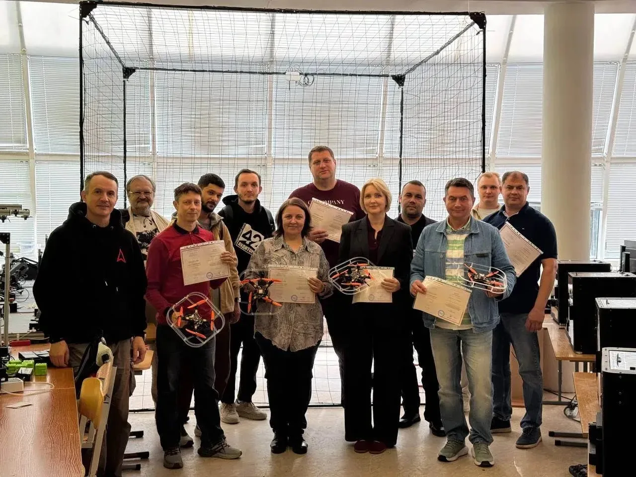 В московской школе №152 состоялось обучение педагогов по программе «Геоскан Пионер»