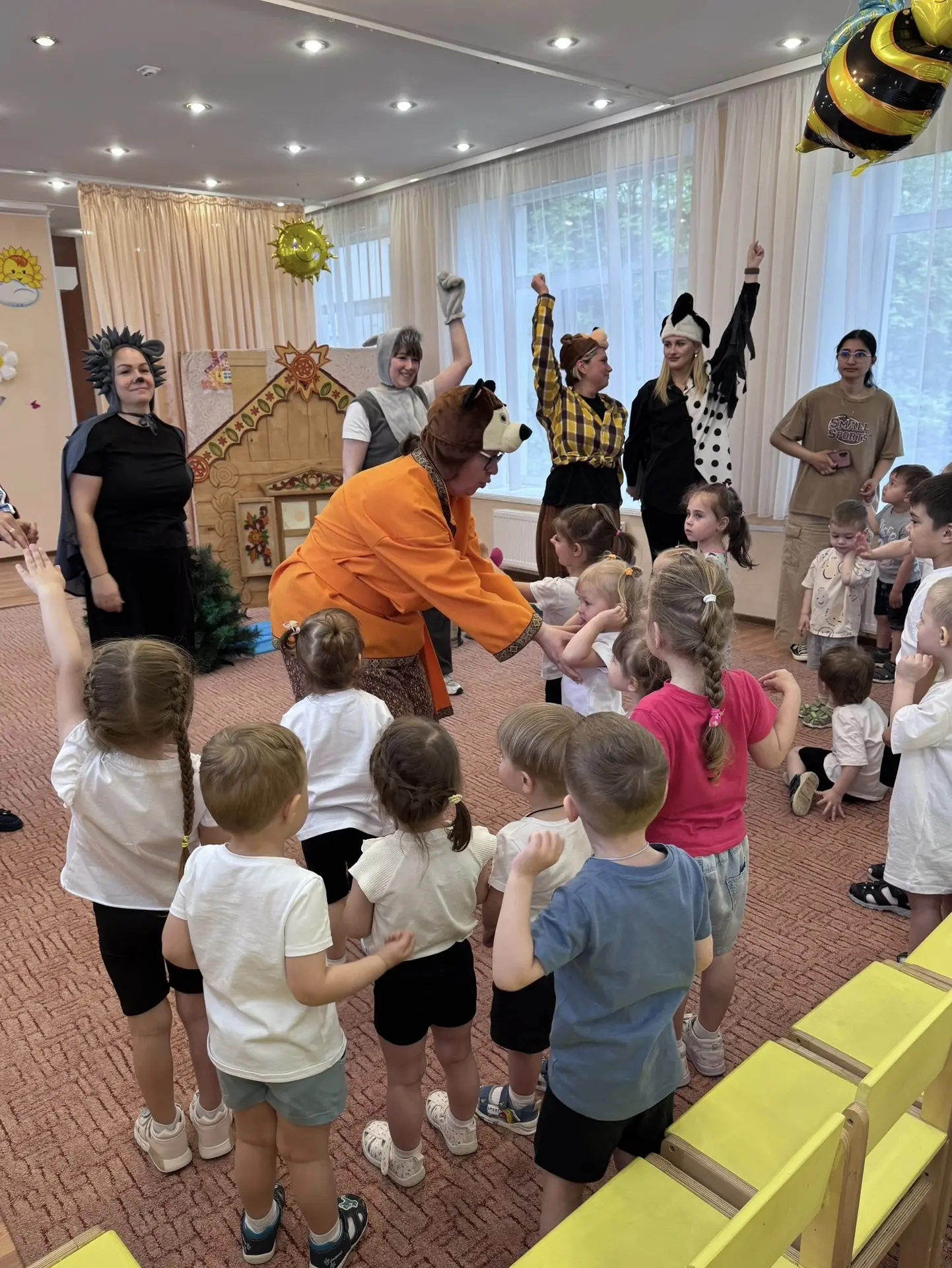 🐻 🥳 У нас сегодня премьера! 🎭

В преддверии нашей летней Спартакиады в детском саду состоялся уди