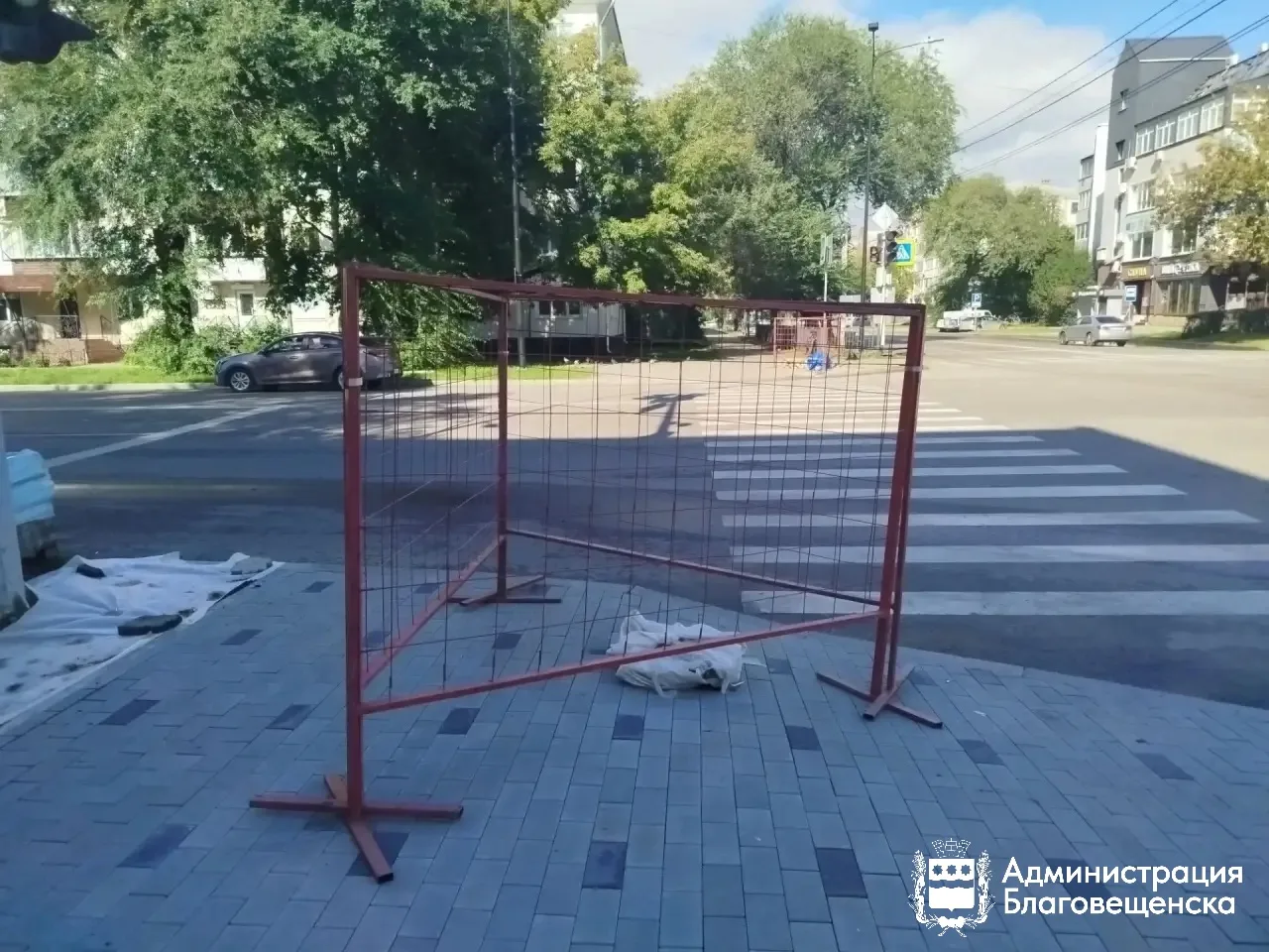 🏗️Подрядчики устраняют нарушения на местах производства работ в Благовещенске