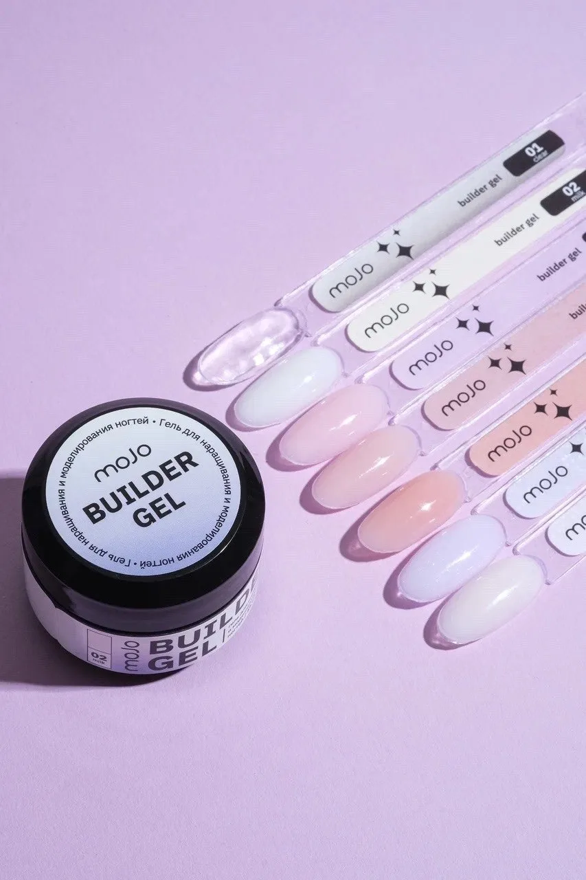 Снова в наличии! Builder Gel — многофункциональный гель от Mojo 🫶